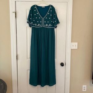 Bohme boutique dress. Maxi. Size large
